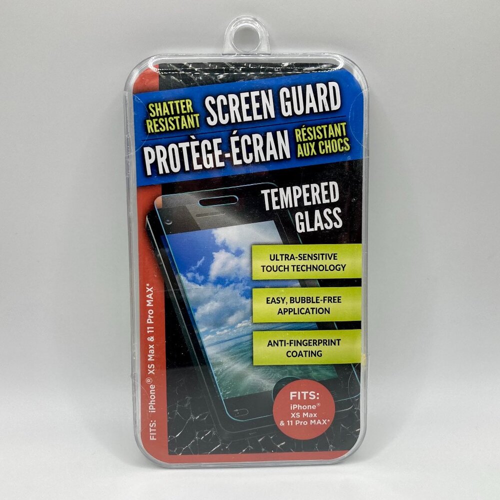 Screen Protector Tempered Glass for iPhone XS Max & iPhone 11 Pro Max NEW
